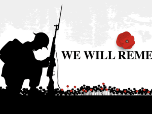 Poppy Flag - We Will Remember